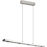 TRIO Leuchten LED Pendelleuchte GRAHAM, Hängeleuchte höhenverstellbar, dimmbar, Memoryfunktion, Dimmfunktion, Memoryfunktion, getrennt schaltbar, LED fest integriert, Farbwechsler, warmweiß - kaltweiß, up-and-down Licht Lichtfarbe einstellbar warm- b