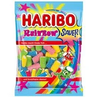 HARIBO Süßigkeit, Haribo Rainbow Fizz Gummibärchen Weingummi Fruchtgummi Sauer 160g