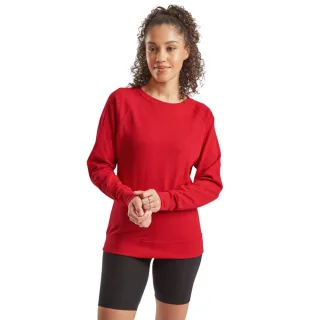 Fruit of the Loom - Sweatshirt Leicht für Damen Raglanärmel (Rot)