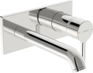 Hansa Einhandmischer FM-Set f. Waschtisch-Batterie HANSAVANTIS, Ausladung 176 mm verchromt, 54802137 54802137
