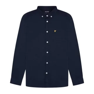 Lyle & Scott - Hemd für Herren, Oxford-Stil (Marine)
