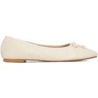 Jenny Jenny Damen-Ballerinas in Creme Ballerina