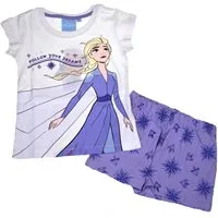 Disney Frozen Shorty Frozen Die Eiskönigin kurzer Pyjama Schlafanzug Mädchen 4-10Jahre