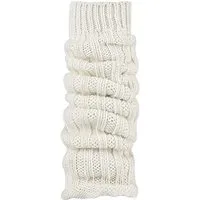 HomeOfSocks Beinstulpen Beinstulpen, Alpaka, unifarben, 40% Wolle, Damen & Grobstrick, Höhe verstellbar, mit Gummibund