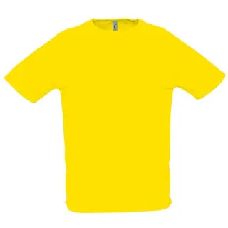 SOLS - "Sporty" T-Shirt für Herren Raglanärmel (Zitrone)