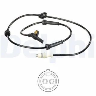 Delphi ABS-Sensor vorne links Fiat Palio Siena Strada