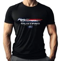GASOLINE BANDIT® T-Shirt für US-Car Ford Mustang Fahrer und Fans - Original FORD Lizenz