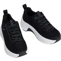 Calvin Klein CHUNKY RUN CKSTRIPE LUP SP KN Plateausneaker Chunky-Sneaker, Halbschuh, Schnürer mit Logoschriftzug