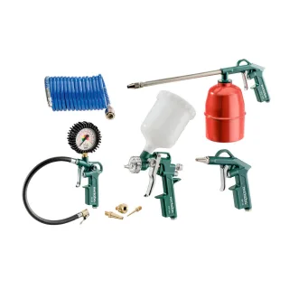 Metabo Druckluft-Werkzeugset LPZ 7 Set - Karton - 601586000