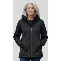 Promodoro Softshelljacke Hoody Softshell Jacke Kapuzenjacke mit Kapuze, winddicht, atmungsaktiv und bequem
