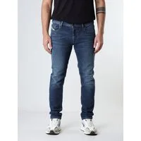 Diesel Skinny-fit-Jeans Stretch Röhrenjeans - TROXER R9K40 - Länge:32 niedrige Leibhöhe