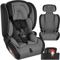 tectake Autokindersitz Autositz Sophie mit 5-Punkt-Gurt, i-Size Zulassung, (Klasse I / II / III (9-36 kg), Ab 15 Monate verwendbar, für Körpergrößen von 76 cm bis 150 cm