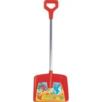 Schneeschaufel Länge 70 Zentimeter, Schneeschieber rot, Retail