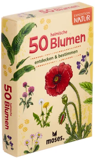 moses Expedition Natur 9717 - 50 heimische Blumen