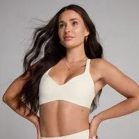 MP Damen Tempo Twist Back Sport-BH - Coconut - XXL