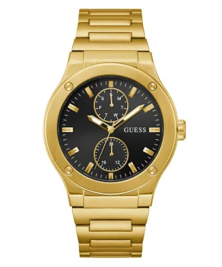Guess Jet Gold Herren Armbanduhr GW0795G4