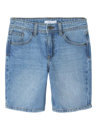 NAME IT - NKMRYAN REG L DNM SHORTS 6750-DM NOOS Light Blue Denim - Gr. - 110