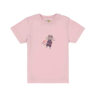Lässig T-Shirt Katze, Rosa 86/92