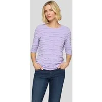Rabe T-Shirt mit Struktur Muster