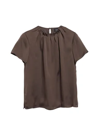 s.Oliver BLACK LABEL - Bluse braun - Gr. - 48