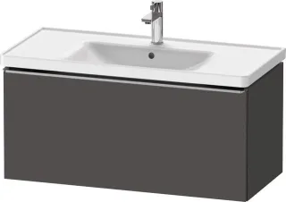 Duravit D-Neo Waschtischunterbau wandhängend Graphit Matt 984x452x440 mm - DE4256070490000 DE4256070490000