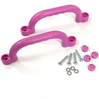 Loggyland Spielturm-Erweiterung Handgriffe 2 Set, verfügbare Farben pink, apfelgrün, grün, grau, blau, türkis, rot, gelb