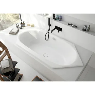 Hoesch iSENSI 6-Eck-Badewanne 3845.010 190x90cm, weiß