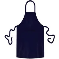 TE-Trend Grillschürze Kochschürze Schürze Küchenschürze 116cm Dunkelblau, (1-tlg., bedruckbar in Gastroqualität), mit aufgesetzten Taschen