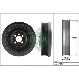 INA Riemenscheibe f?r Kurbelwelle Audi Seat Skoda VW 544013810