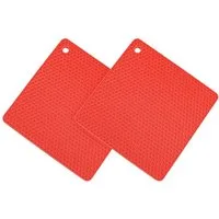 Kochblume Topflappen Waben-Untersetzer, (Spar-Set, 2-tlg), Hitzebeständig bis 230°