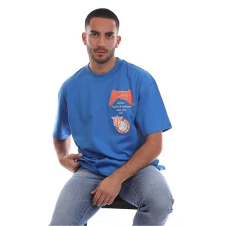 Avirex - "Mccarren" T-Shirt für Herren, Übergroß (Blau)