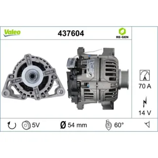 Valeo Lichtmaschine Opel Agila Astra Combo Corsa Tigra