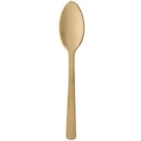 PAPSTAR Einweglöffel 50 Fingerfood - Löffel, Bambus "pure" 9,5 cm