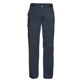 Russell Mens Polycotton Twill Trouser / Pants (lang) (French Navy)
