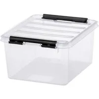 Orthex Aufbewahrungsbox Hobby Box 2 m. Deckel transparent, Mit Deckel, Stapelbar
