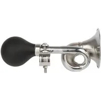 M-Wave Fahrradklingel Ballhupe POSTHORN 180 mm verchromt