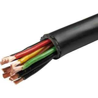 HERTH&BUSS Elektroleitung, FLYY 9x 1,5 + 4x 2,5 mm², PVC schwarz - 51275682000