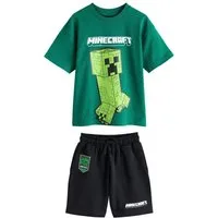 Next T-Shirt & Shorts T-Shirt und Shorts im Set, Minecraft (2-tlg)