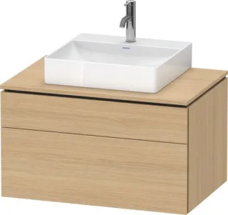 Duravit L-Cube Konsolenwaschtischunterbau wandhängend Natur Eiche Matt 820x550x482 mm - LC4880030300 LC4880030300000
