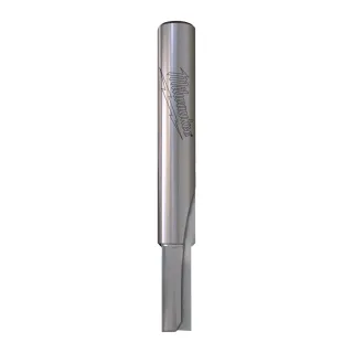 Milwaukee Nutfräser 2-Schneiden 1/4" Schaft 5 x 50 mm - 4932500855