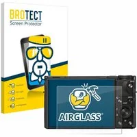 BROTECT Displayschutzglas Folie für Sony Cyber-Shot DSC-RX100 VII, Schutzfolie Glas Panzer Display Schutz klar