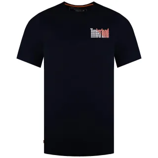 Timberland Stacked Herren-T-Shirt in Marineblau
