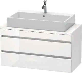 Duravit DuraStyle Konsolenwaschtischunterbau wandhängend Weiß Hochglanz 1000x478x512 mm - DS53090222 DS530902222