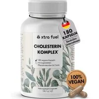 XTRA FUEL Cholesterin Komplex* - mit Pflanzensterolen, Bergamotte, Artischocke Kapsel, 126.1 g