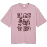 PUMA T-Shirt Graphic Paradise Mindset Washed Boxy T-Shirt Herren