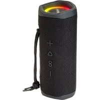 Denver BTV-223B Bluetooth-Speaker 2.0 (Stereo) (Bluetooth 5.0, 2 W, RGB-Lichteffekte, TWS-Funktion, Freisprechfunktion)