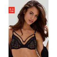 JETTE Bügel-BH mit aufregenden Ring- und Bänderdetails, sexy Dessous, Reizwäsche