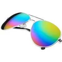 Taffstyle Pilotenbrille Sonnenbrille Spiegelbrille Pilotenbrille Fliegerbrille verspiegelt (Klassisch, Vintage, Elegant, Police Sonnebrille, Cabrio Style, Reisebrille, Mode Sonnenbrille)