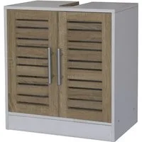 HTI-Line Unterschrank Waschbeckenunterschrank Klara (Stück, 1-St., 1 Unterschrank) Badschrank Landhausstil
