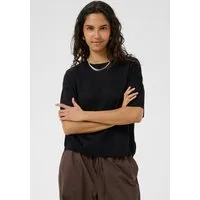 Saint Tropez Strickpullover MilaSZ Boxy SS Pullover Viskosemischung, Oversize fit